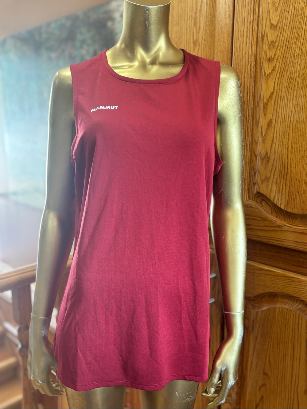 Mammut Women's Selun Tank Top - Burgundy Red
